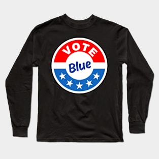 Note Blue America Long Sleeve T-Shirt